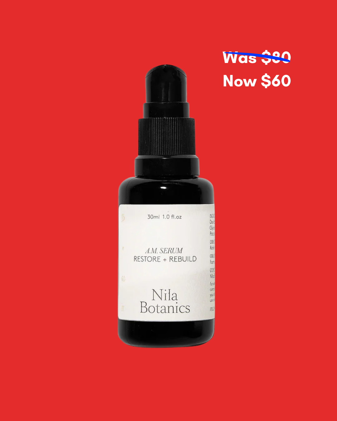 AM Serum – Restore + Rebuild - 30ml