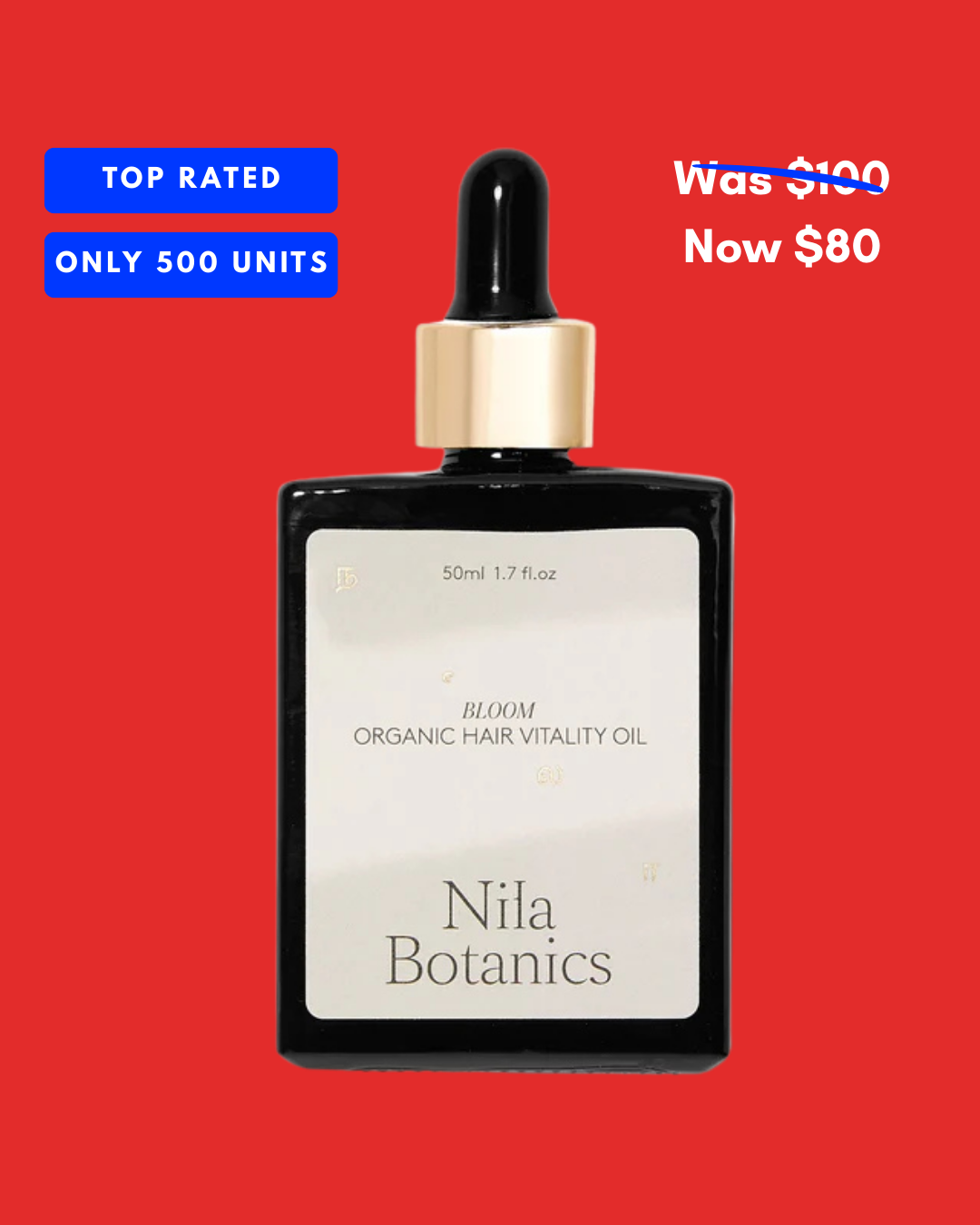 Bloom Hair Vitality Oil - 50ml