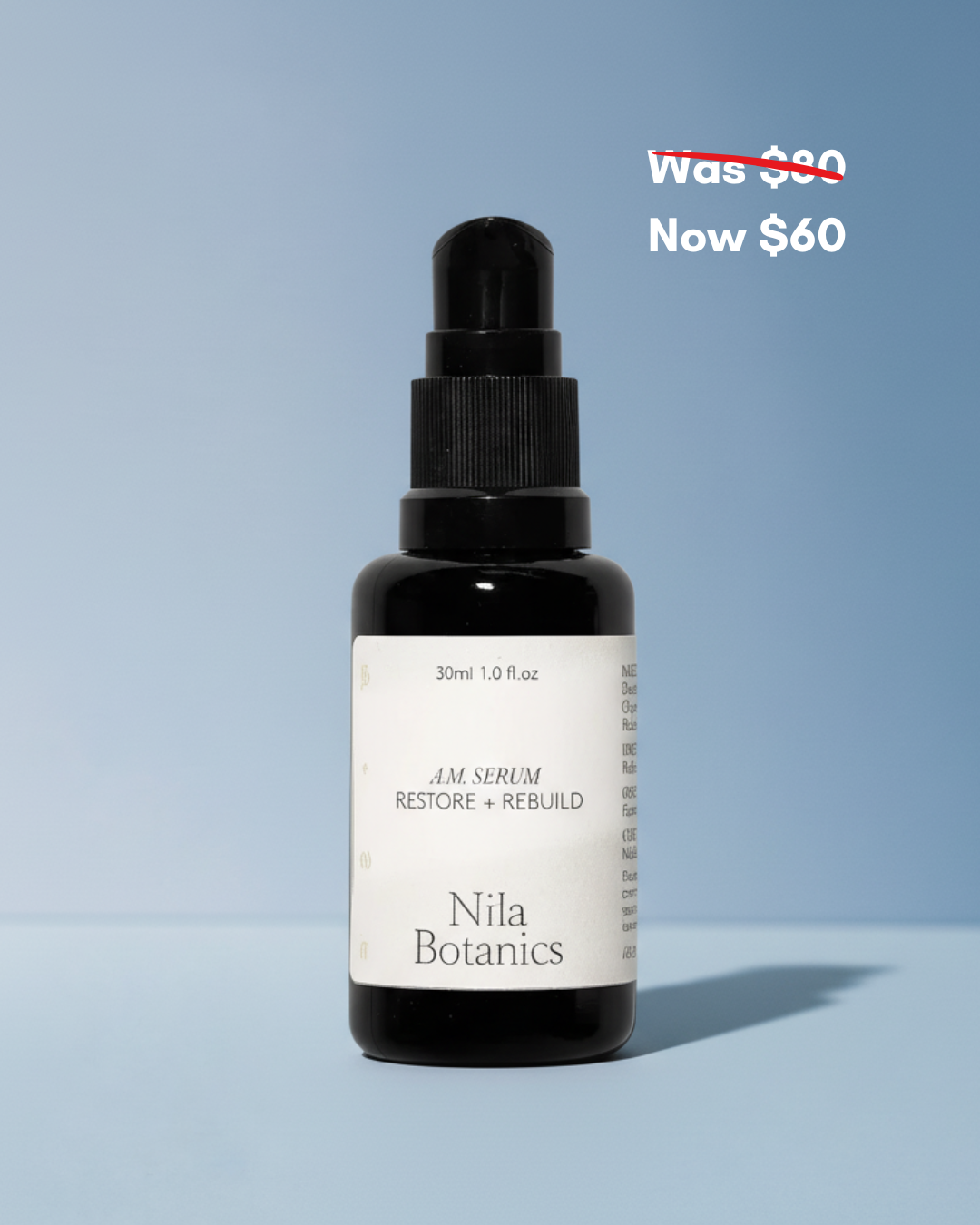 AM Serum – Restore + Rebuild - 30ml