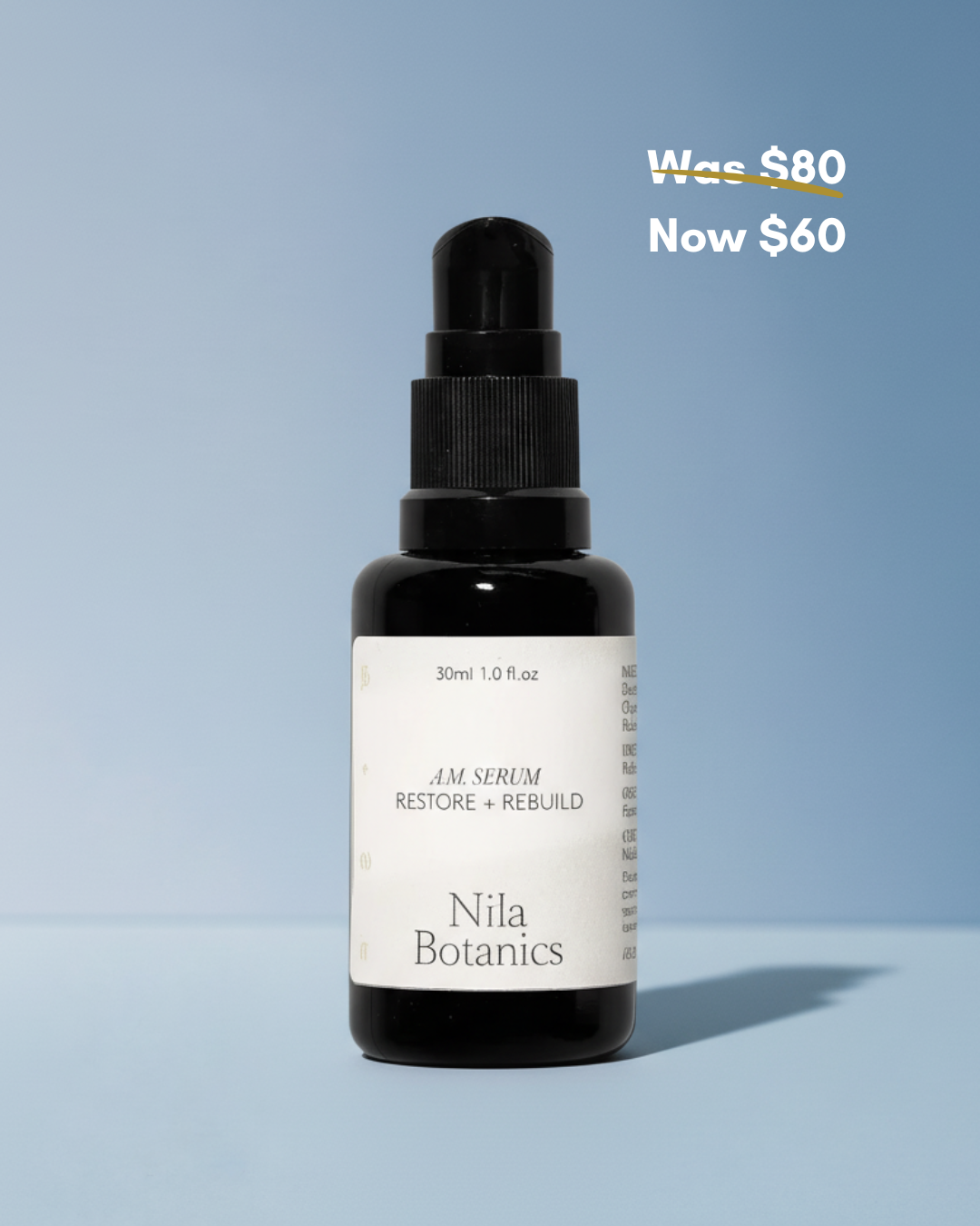 AM Serum – Restore + Rebuild - 30ml