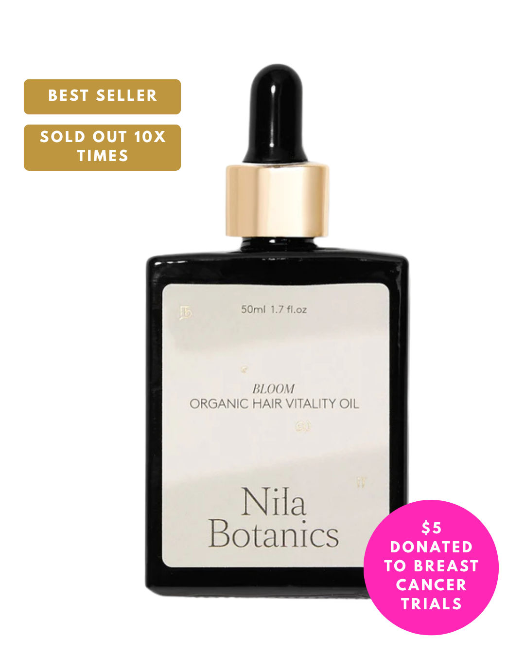 Bloom Hair Vitality Oil - 50ml