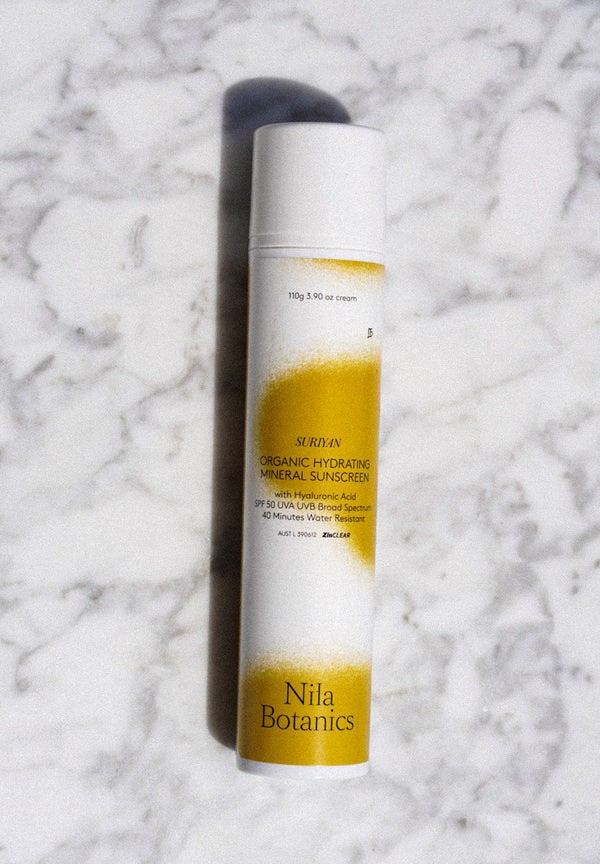 Suriyan Organic Hydrating Mineral Sunscreen SPF50 - 110ml